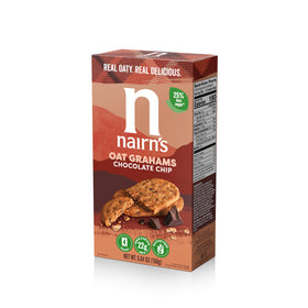 Close-up of Nairn's gluten-free oats highlights wholesome ingredients.