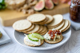 Nairn's Gluten Free Original Oatcakes on-the-go snack energizing your day.