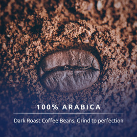 Najjar Arabica 100% label highlights premium flavor and balance.