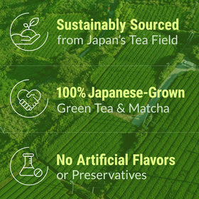 NAKANE TEA INC. hot brew cup reveals the smooth balance of traditional Japanese greens.
