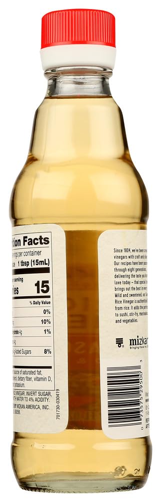 12 oz Nakano bottle ready for sushi rice seasoning