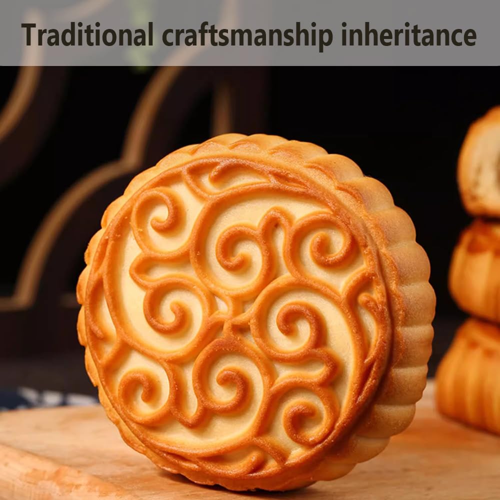 Nakazawa Mooncakes bean paste flavour, savory-sweet filling for celebrations.