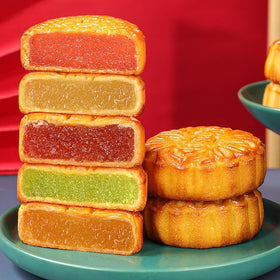 Nakazawa Mooncakes sharing joy, great for splitting with loved ones.