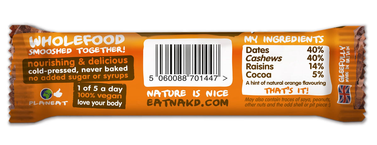 Dates and cashews blend shown in a cross-section