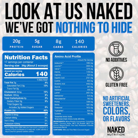 NAKED Caramel Latte Protein Coffee cup ready-to-drink, convenient energy any time.