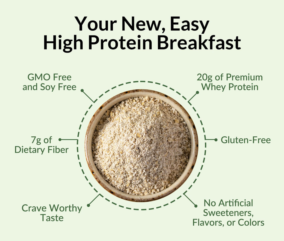 NAKED Oats Apple Cinnamon gluten-free oats as a base for high-fiber mornings.