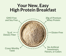 NAKED Oats Apple Cinnamon gluten-free oats as a base for high-fiber mornings.