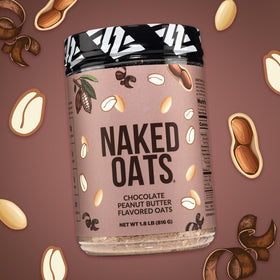 NAKED OATS creamy texture shot invites tasty morning ritual