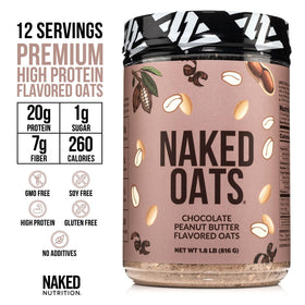 NAKED OATS ingredient glance showcasing clean, recognizable components