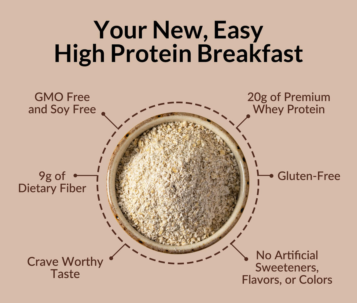 NAKED Oats chocolate peanut banana spoon for a quick protein snack