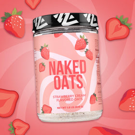 NAKED Oats Strawberry Cream ready-to-eat breakfast or shake