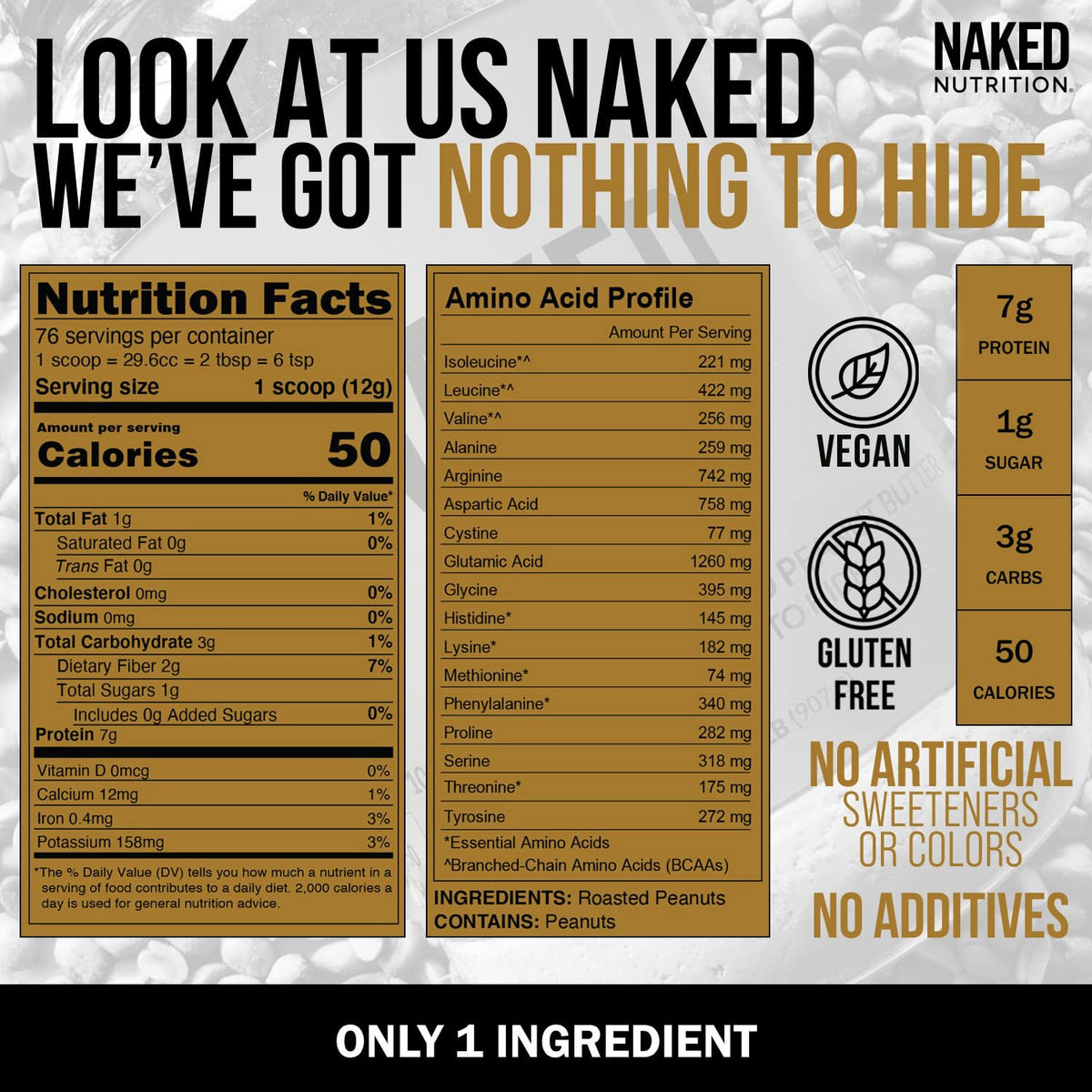 NAKED PB powder in batter for baking and flavor enhancement.