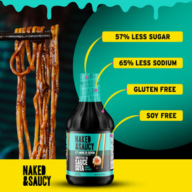 Naked & Saucy coconut aminos used as a marinade for tender, flavorful results.