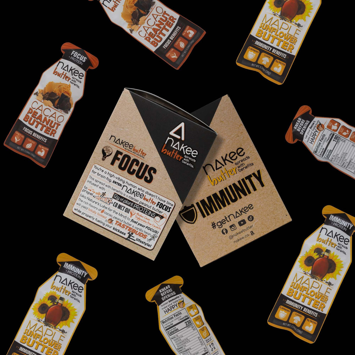 Nutrition label close-up highlighting gluten-free and keto-friendly profile