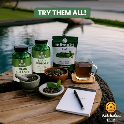 Mamaki tea gift set from Nakihalani Farm for Hawaii-inspired wellness.