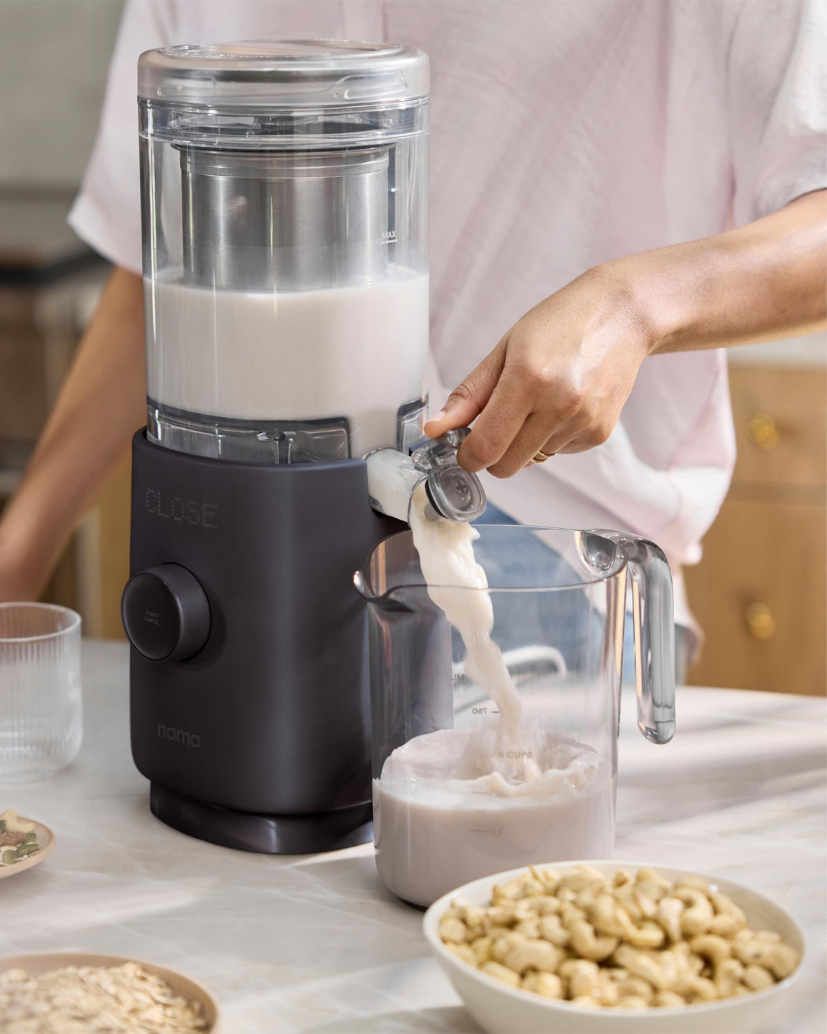 Nama M1 compact design fits neatly in small kitchens