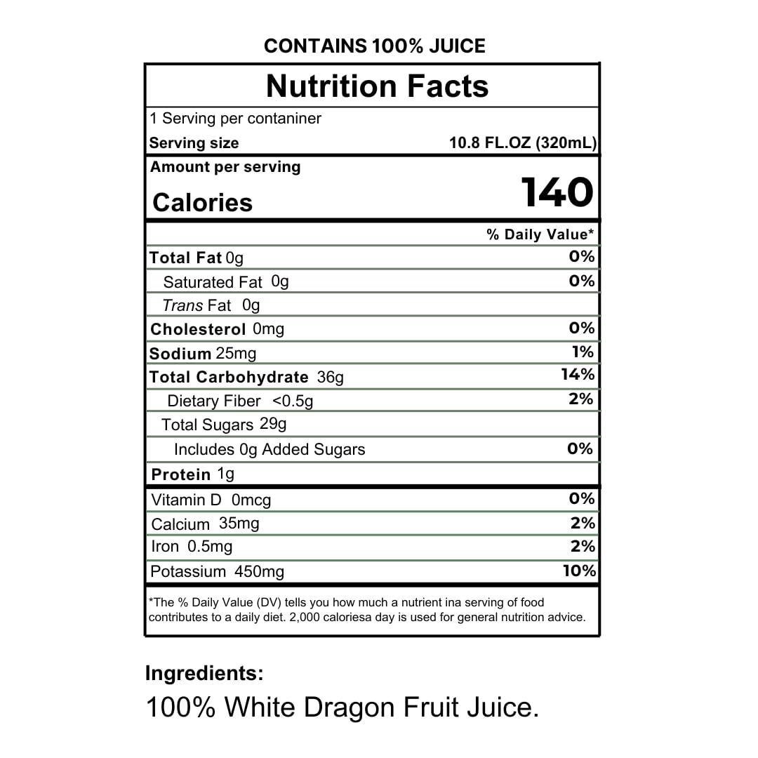 Namai dragonfruit juice can on a kitchen shelf ready to sip