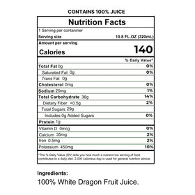 Namai dragonfruit juice can on a kitchen shelf ready to sip