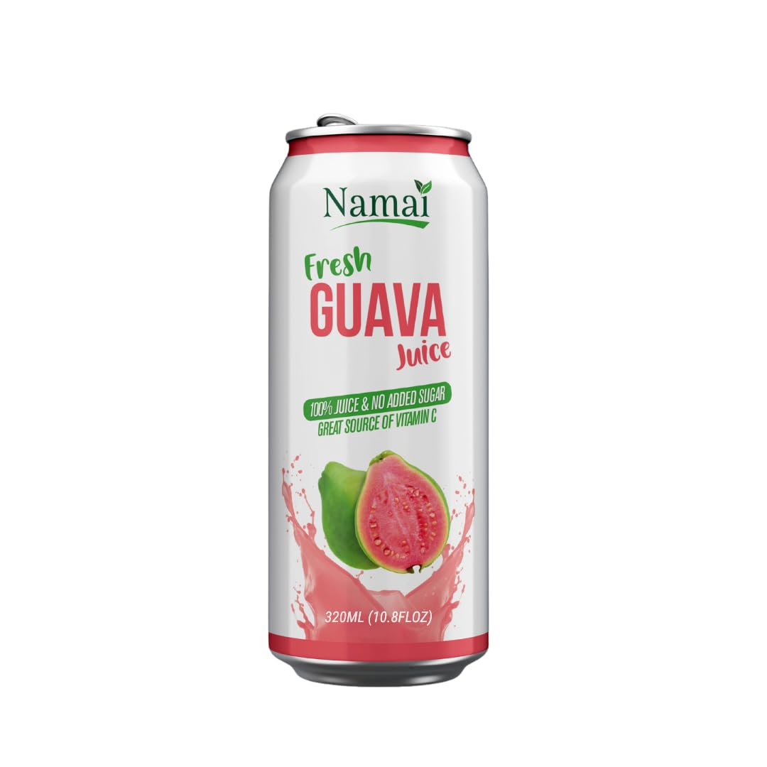 Namai pink guava juice pack-24 ready for family use