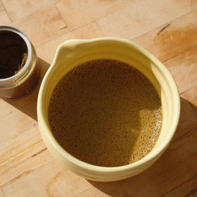 Nami Hojicha sourced Shizuoka, showcasing authentic origin and high-quality leaves.