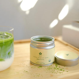 Nami Matcha Okumidori ceremonial whisk and bowl invite mindful preparation