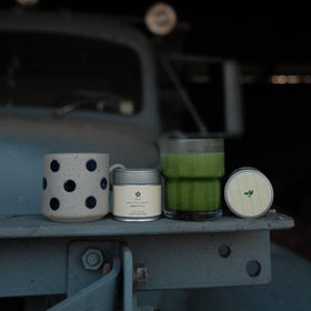 Nami Matcha Okumidori Saemidori blend highlights bold depth and smooth finish
