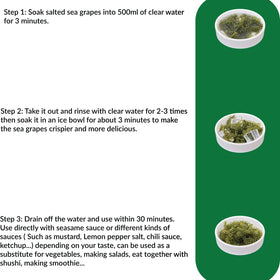 NAMISO serving idea with sesame sauce enhances light appetizers.