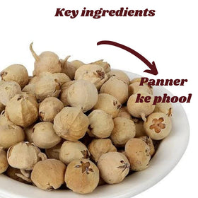 Namo Organics Paneer Dodi Phool dried herbs in bowl suggest easy culinary use