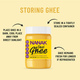 Nanak Desi Ghee keto-friendly cooking fat for meals.