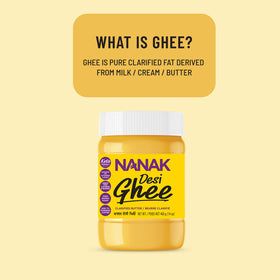Nanak Desi Ghee paleo-certified clarified butter option.