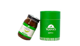 Nanas Kitchen African chili sauce packaging on shelf