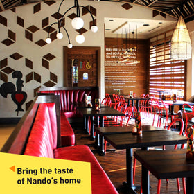 Sustainable sourcing from Nando's PERi-Farms in Southern Africa.