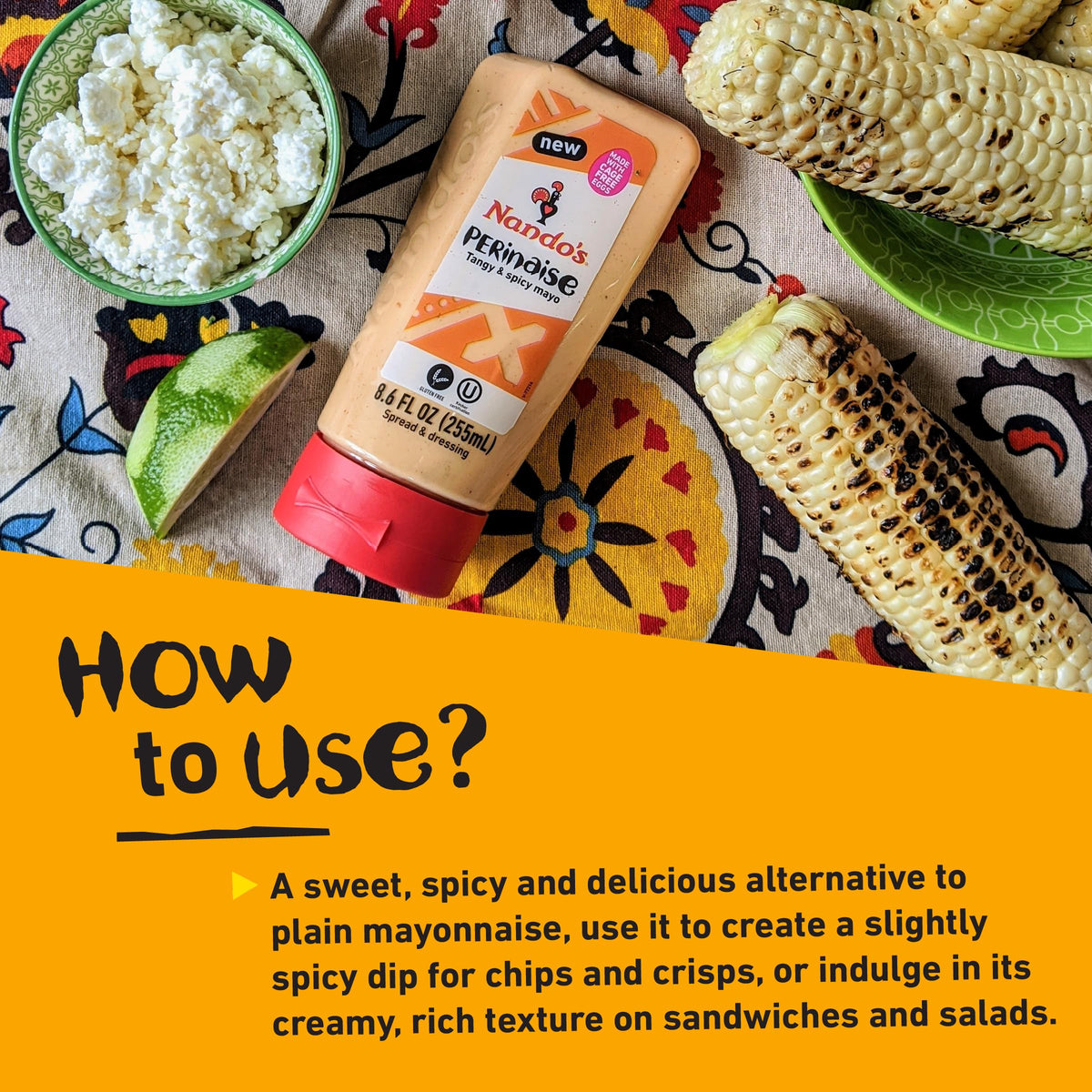 Nando's PERinaise dipping fries setup highlights a versatile snack