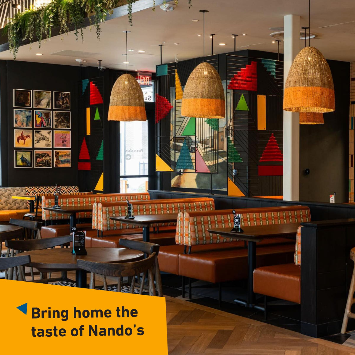 Nando's PERinaise bottle with peri-peri chili closeup signals bold flavor