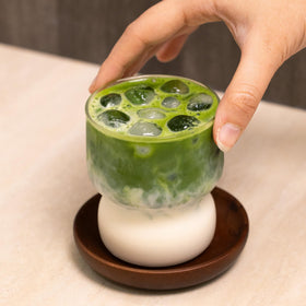 Naoki Matcha Barista Blend dessert idea baked to enhance flavor.