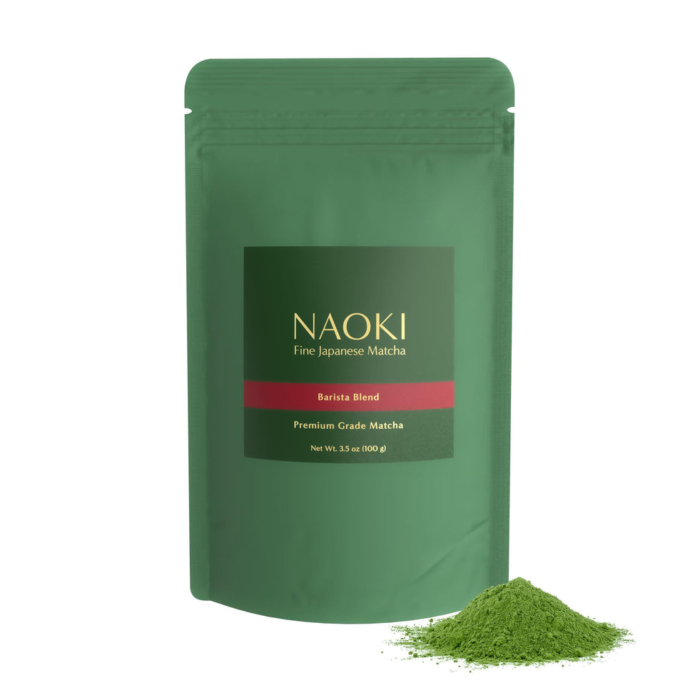 Naoki Matcha Barista Blend powder for lattes and baking