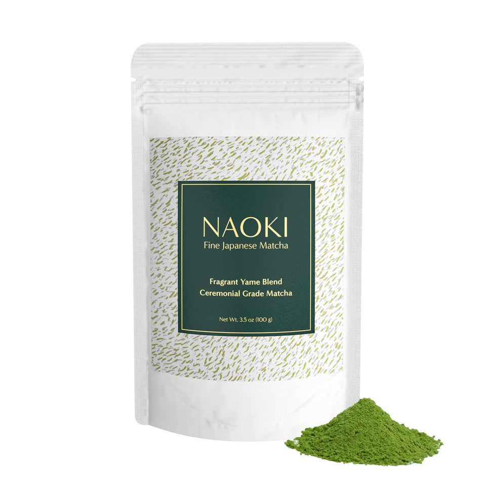 Naoki Matcha Fragrant Yame powder 100g ideal for ceremonial use