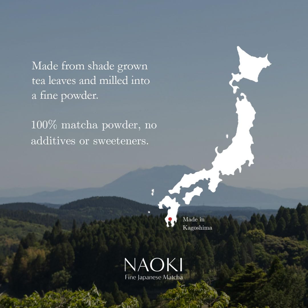 Naoki Matcha Kagoshima field origin for authentic depth