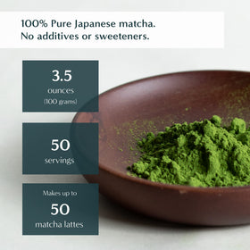 Naoki Matcha latte setup in a cup showcasing creamy beverage possibilities.