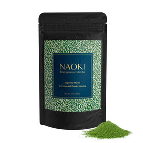 Naoki Matcha Superior Ceremonial bottle pour for a daily tea ritual