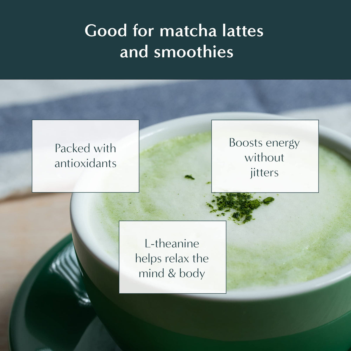 Naoki Matcha tea scoop pouring into a bowl for quick culinary use.