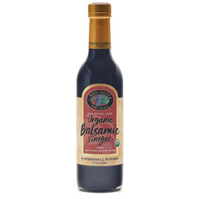 Napa Valley Naturals Organic Balsamic Vinegar bottle, premium packaging for store shelves.