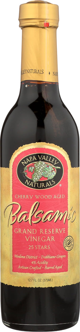 Napa Valley Naturals Grand Reserve Balsamic bottle with rich color for gourmet cooking