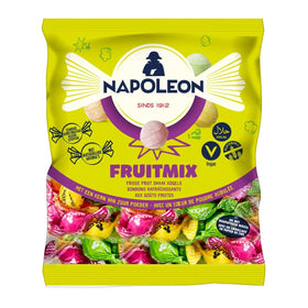 Napoleon Fruitmix orange bonbons in bright shells, ideal for sharing