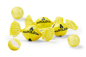 Napoleon Sour Lemon Balls individually wrapped for fresh, on-the-go snacking.
