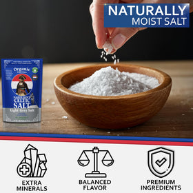 Napoleon's Celtic Salt paleo-friendly option for ancestral-style meals