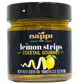 Nappi 1911 Lemon Twist garnish setup with vibrant citrus aroma