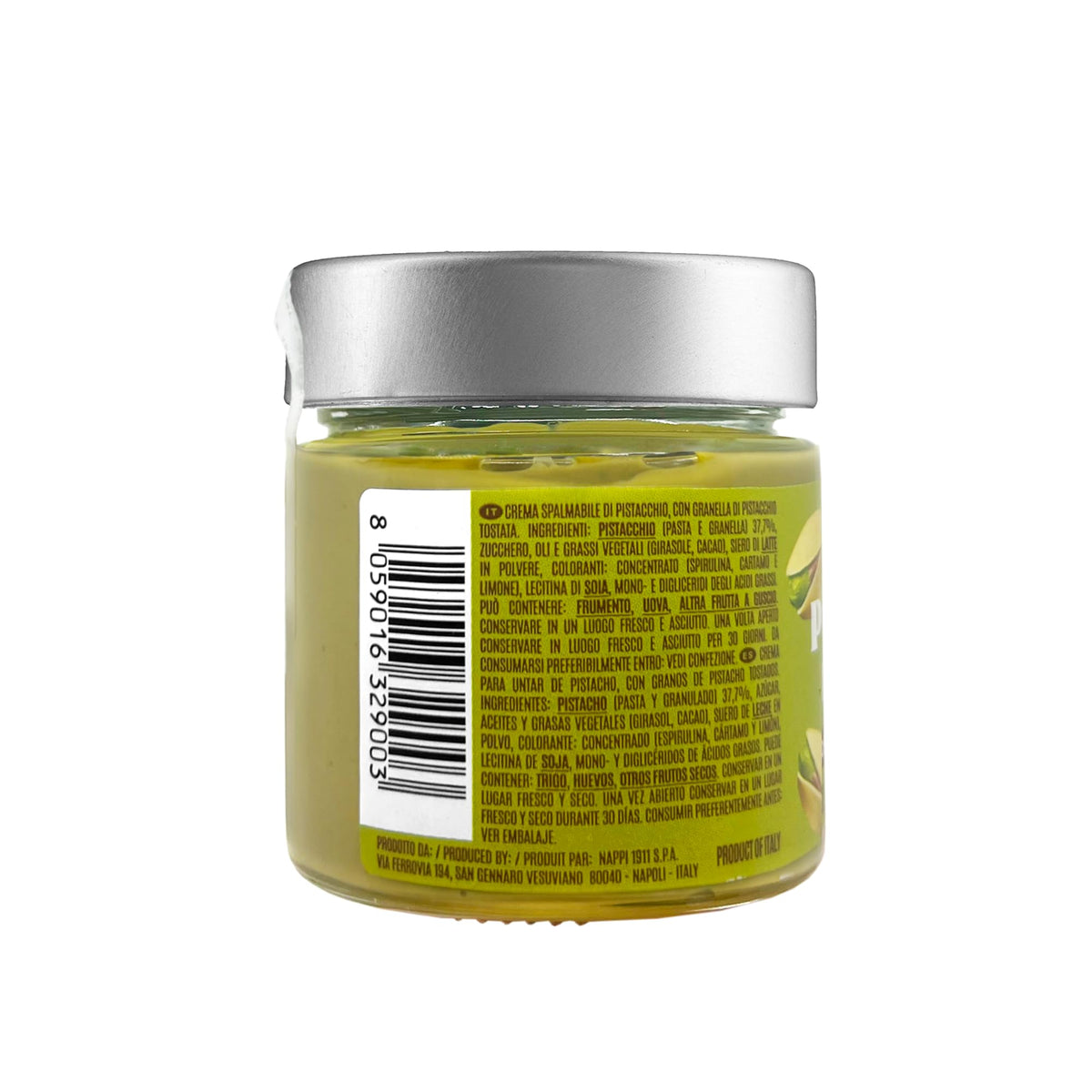 Nappi 1911 Crunchy Pistachio Butter on toast emphasizing vibrant nut flavor and spreadable texture for breakfasts.