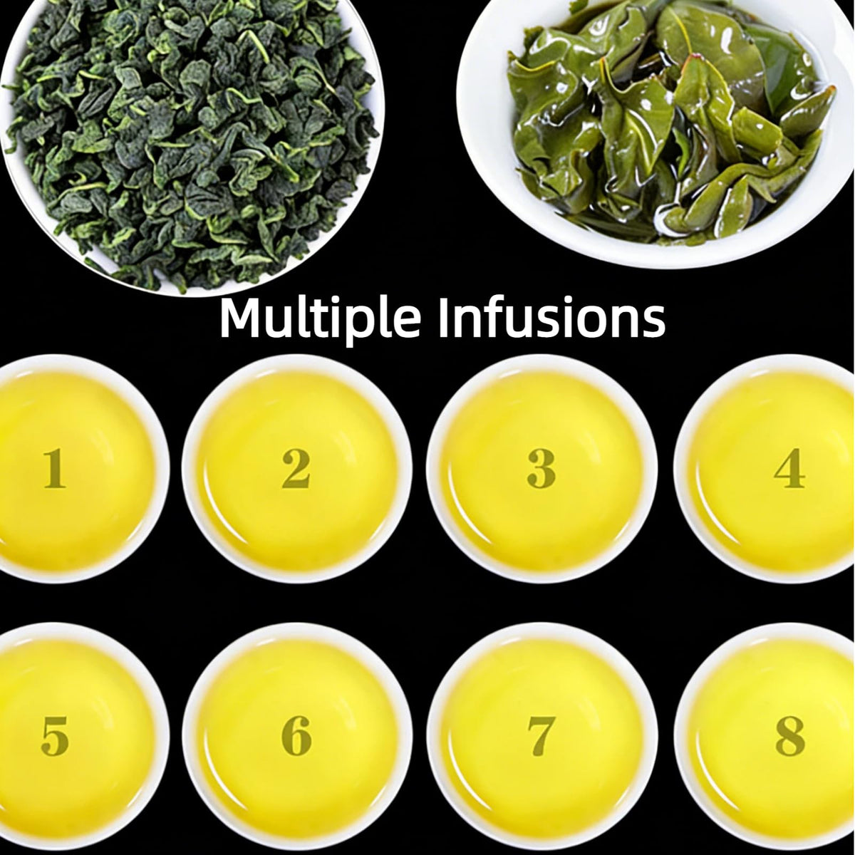 NASLAPH Alishan Oolong tea steeped liquor shows crisp mineral notes.