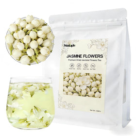 NASLAPH dried jasmine flowers showcase vibrant blooms ideal for tea and infusion.